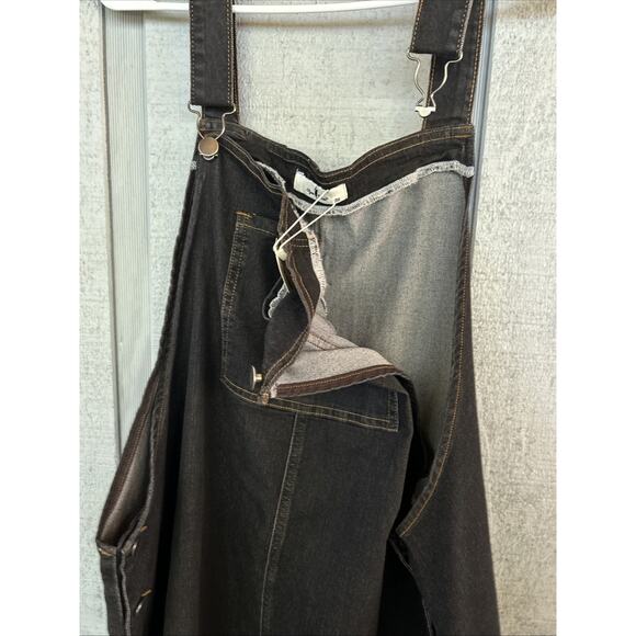 NEW Agnes Orinda Long Denim Skirtall Skirt Overalls Womens 3x Western 90’s - Picture 8 of 16